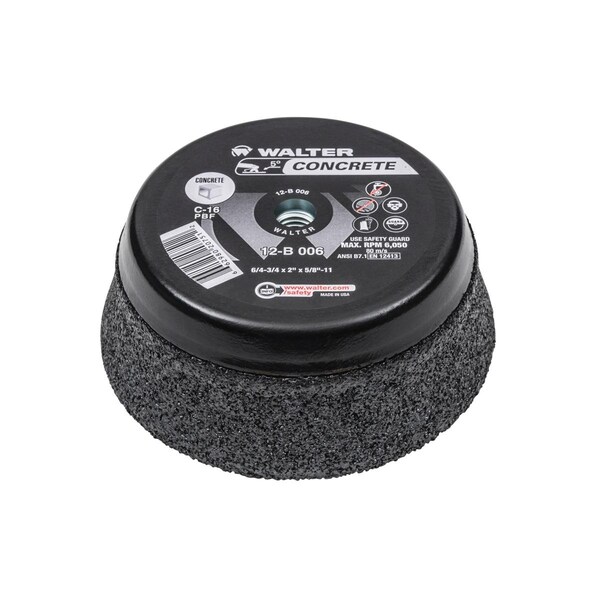 6 in. Hp Cup Wheel For Stone